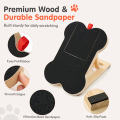 Chien utilisant Gnynvaris pour se faire récompenser et limer ses ongles