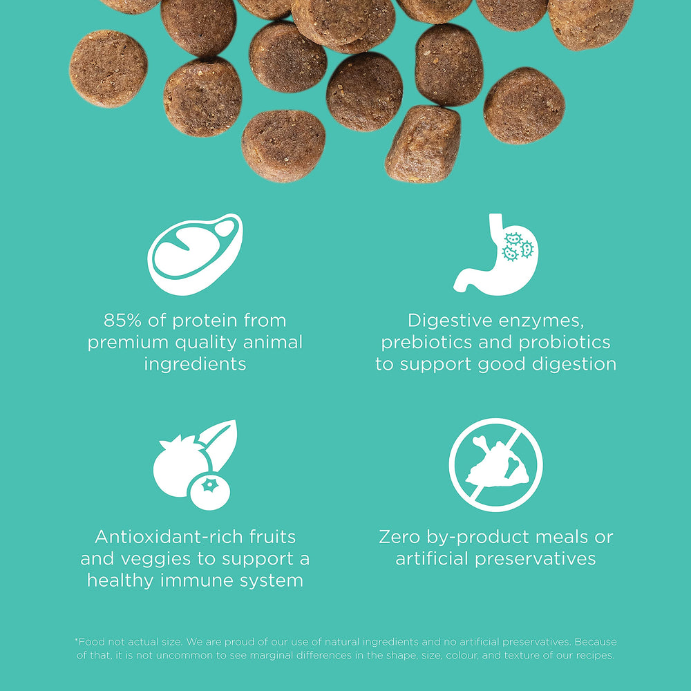 Go! Solutions bol illustrant proportion de protéines animales et nutriments