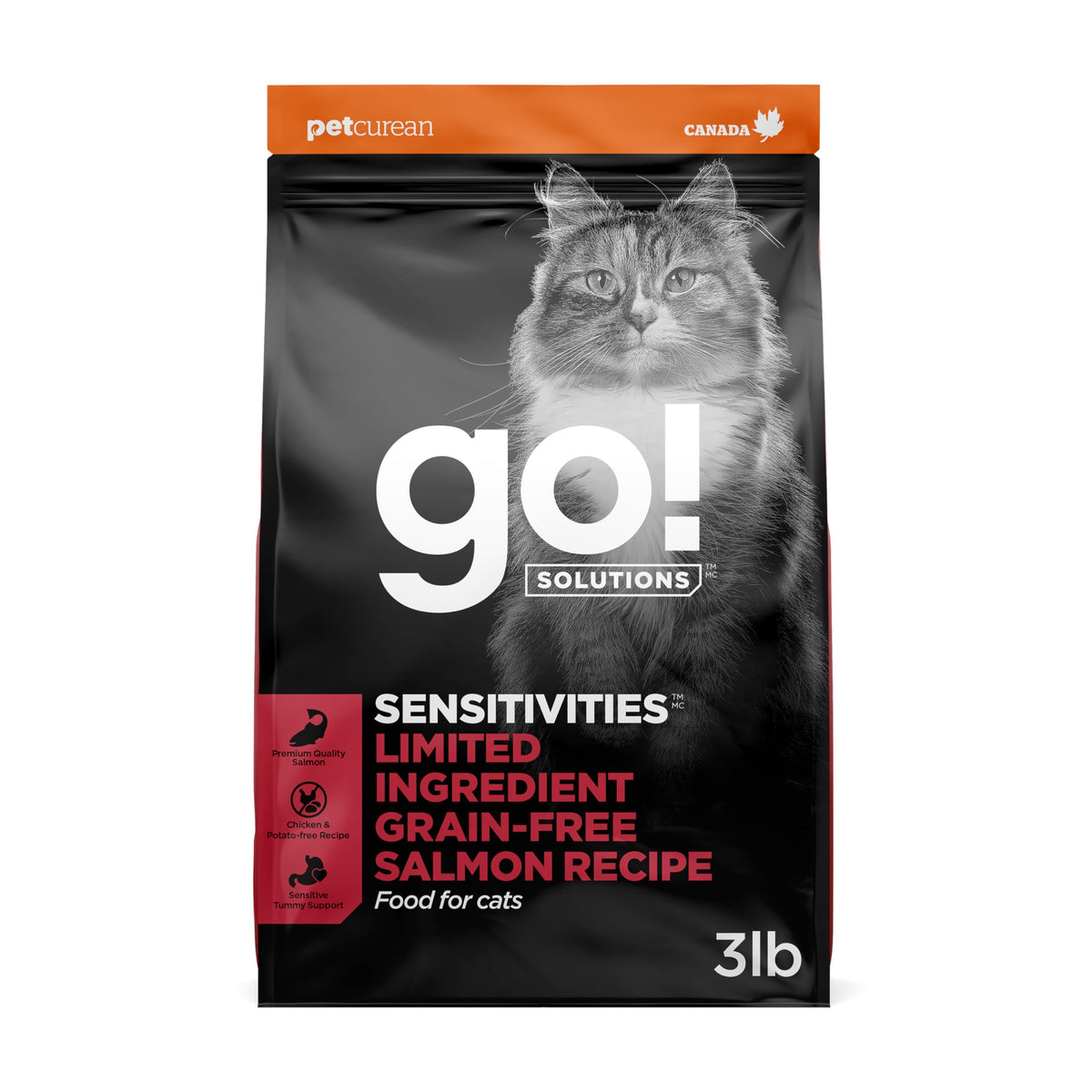Go! Solutions emballage avant saumon, clair et informatif pour confiance