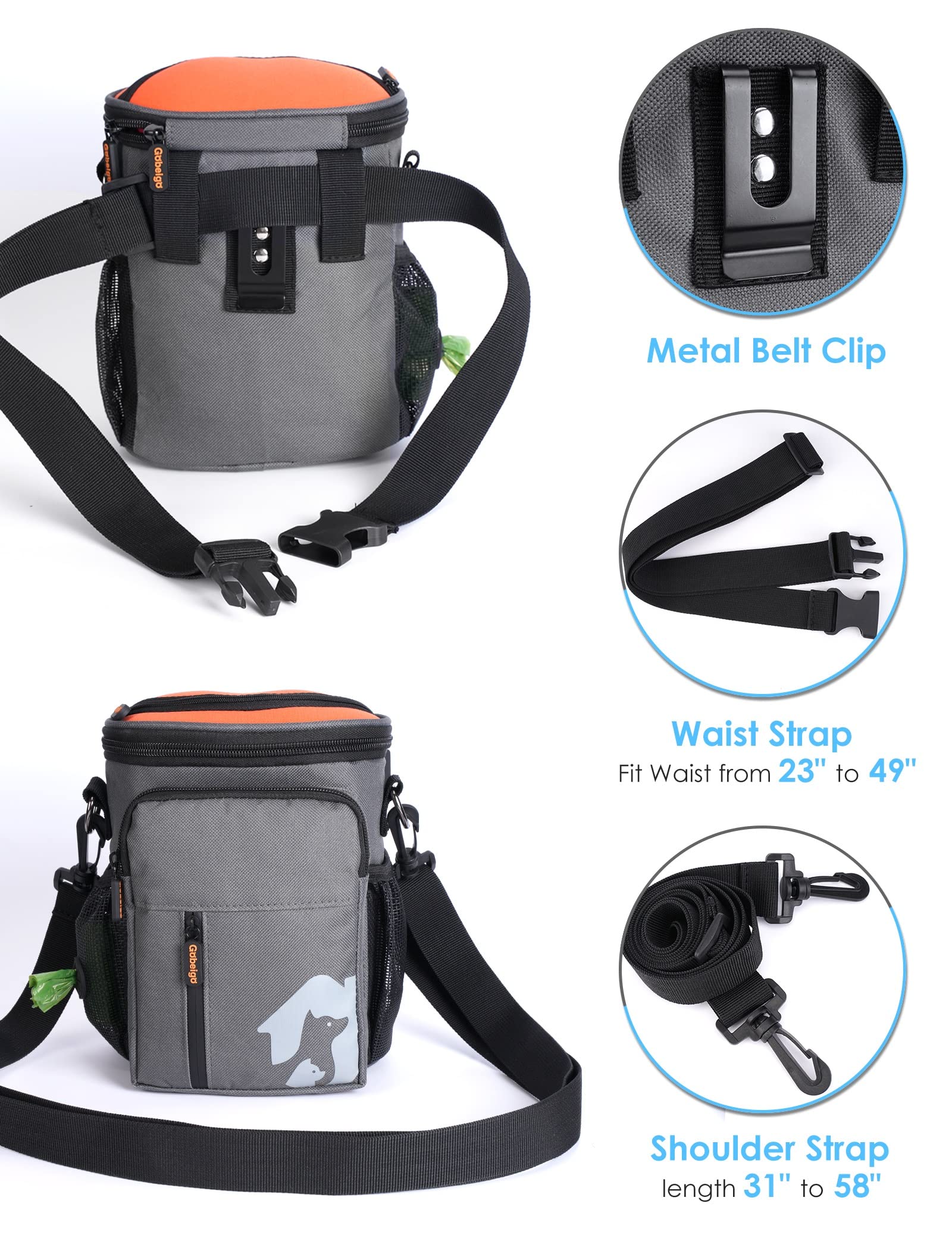 Gobeigo sac porté en promenade démontrant accessibilité rapide et entraînement pratique