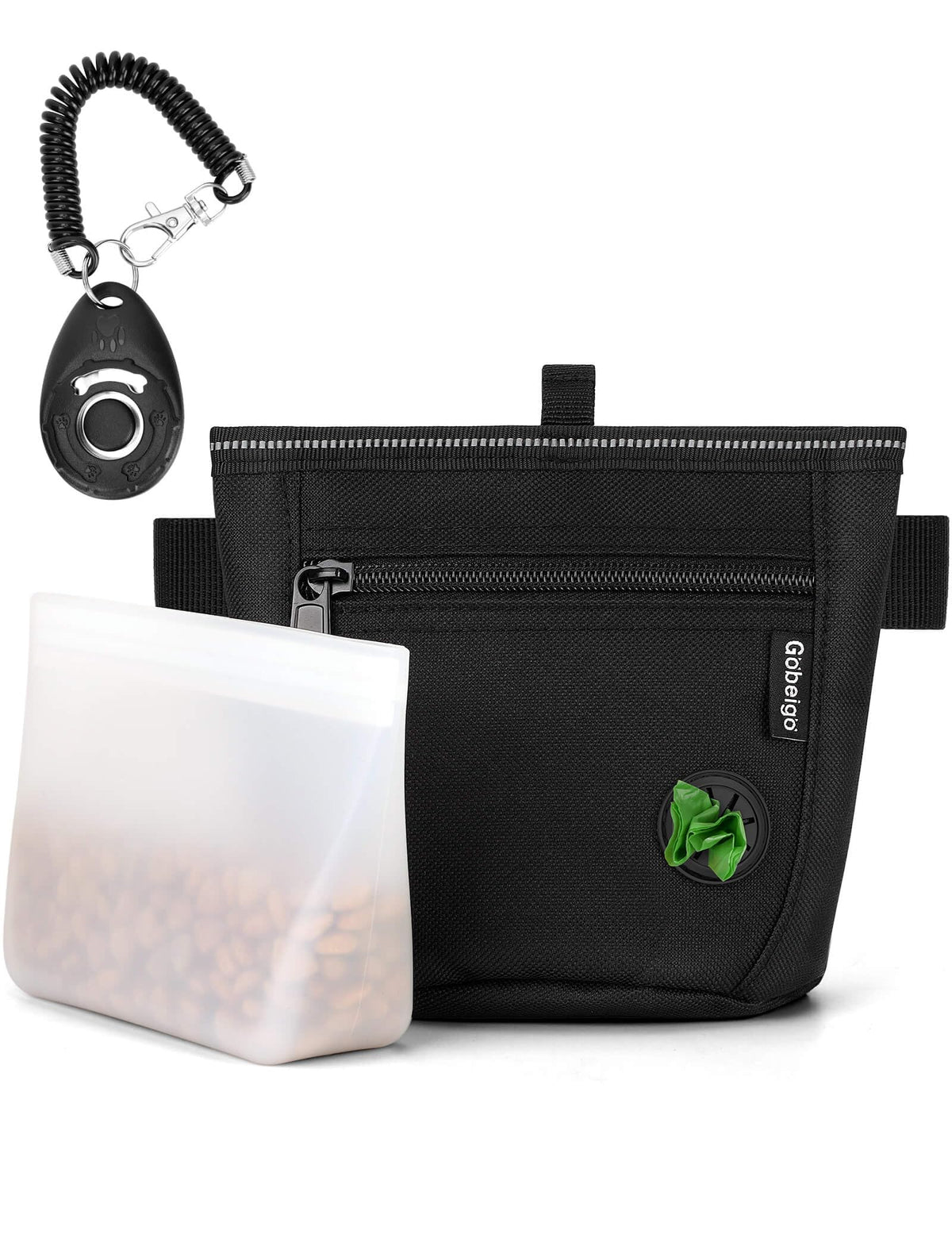 Gobeigo pochette face avant Raven montrant design compact et accès rapide