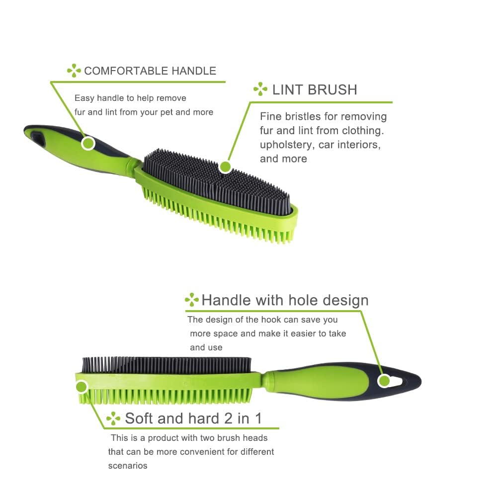 Godiyyer brosse rincée à l'eau savonneuse pour entretien réutilisable et hygiénique