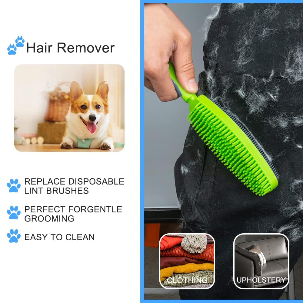 Godiyyer brosse utilisée sur canapé pour enlever poils et rafraîchir tissu