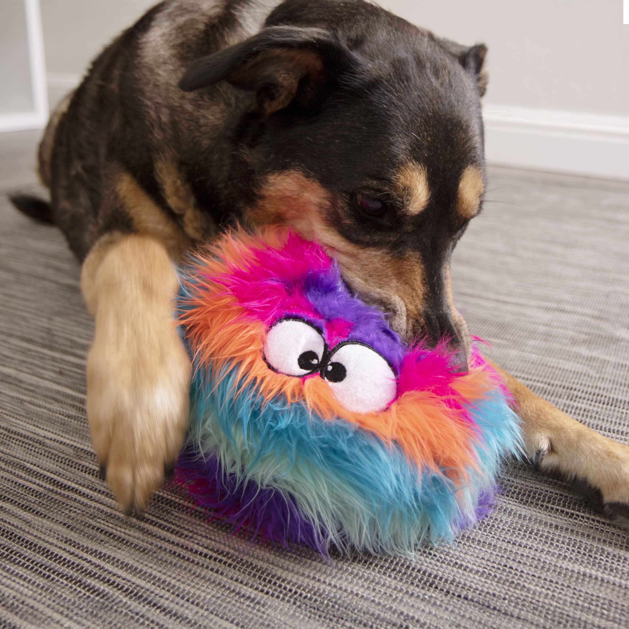goDog détail tissu fourrure synthétique douce pour stimulation tactile