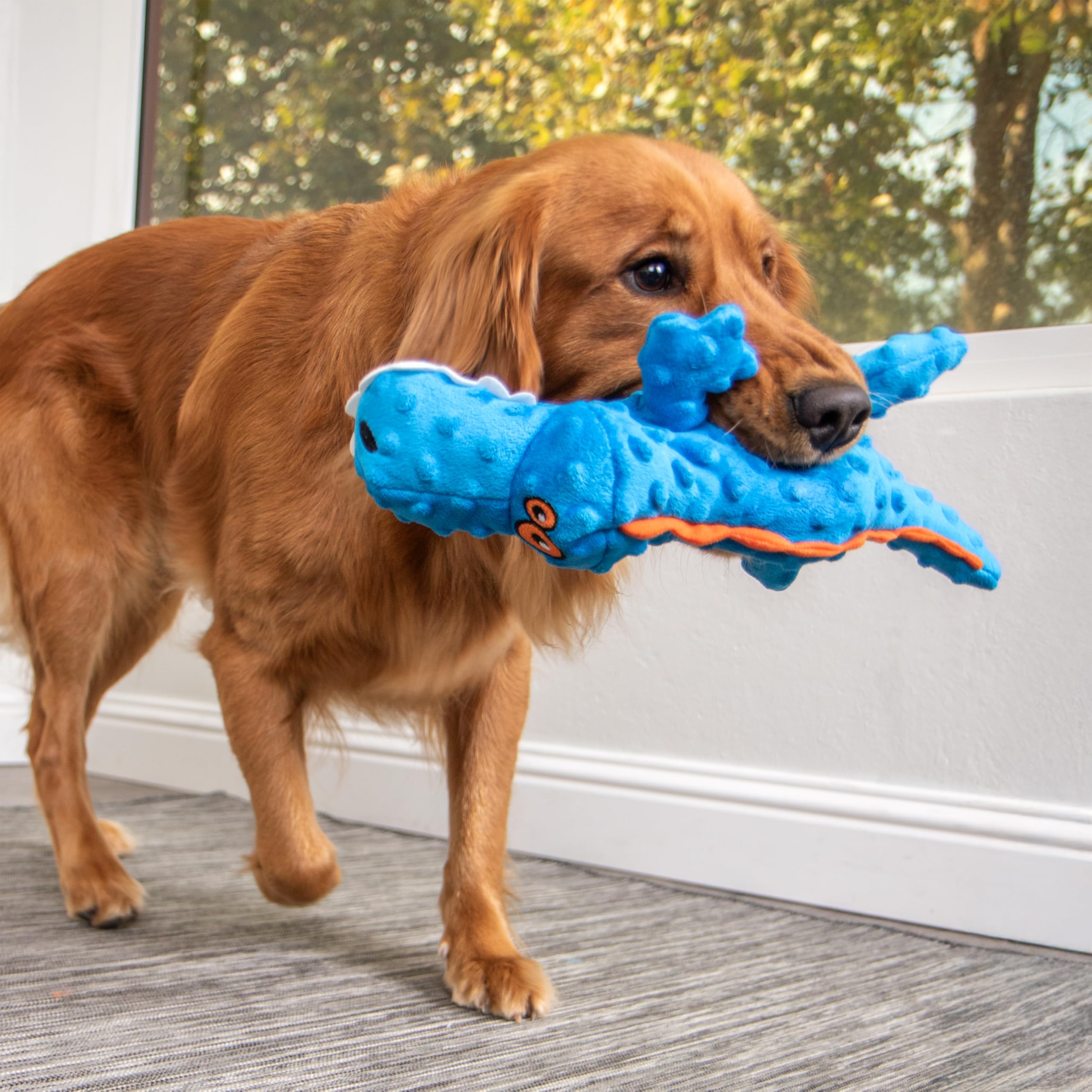 goDog gator chien en train de jouer illustre résistance au jeu