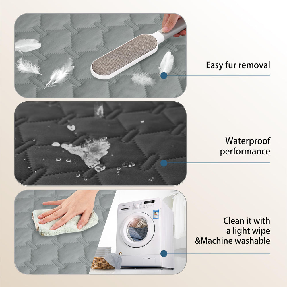gogobunny housse comparée à un chien montrant couverture et dimension pratique