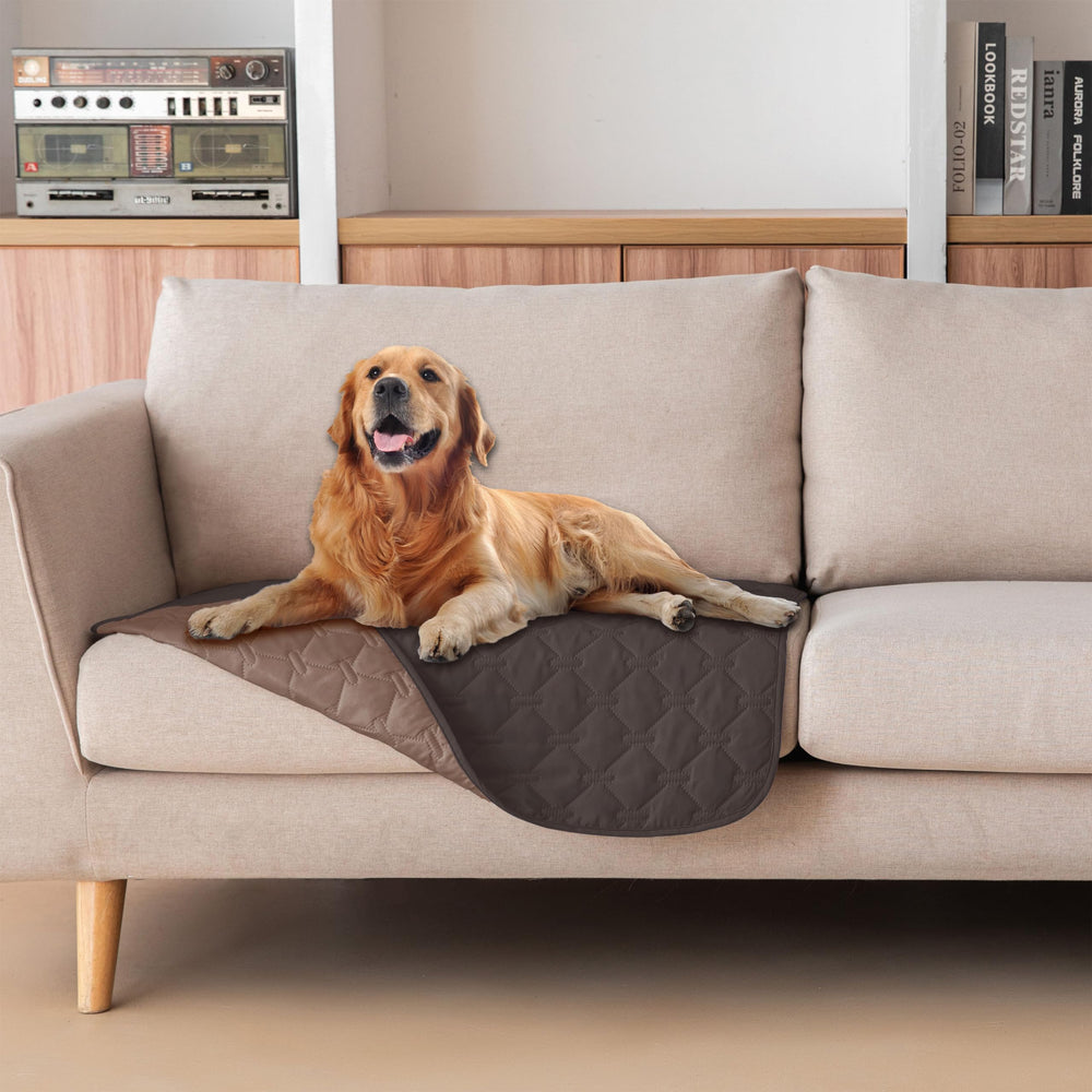 gogobunny couverture face avant motif carreaux élégant protège mobilier