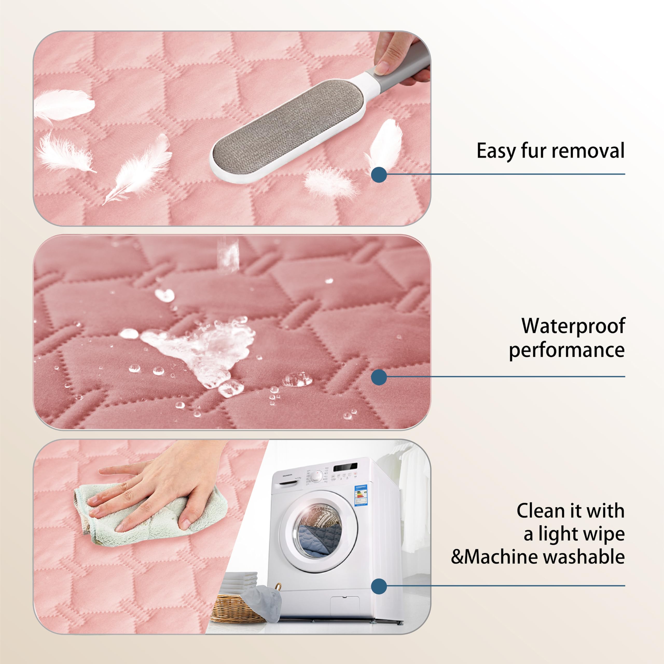 gogobunny étiquette et instructions d'entretien pour lavage simple
