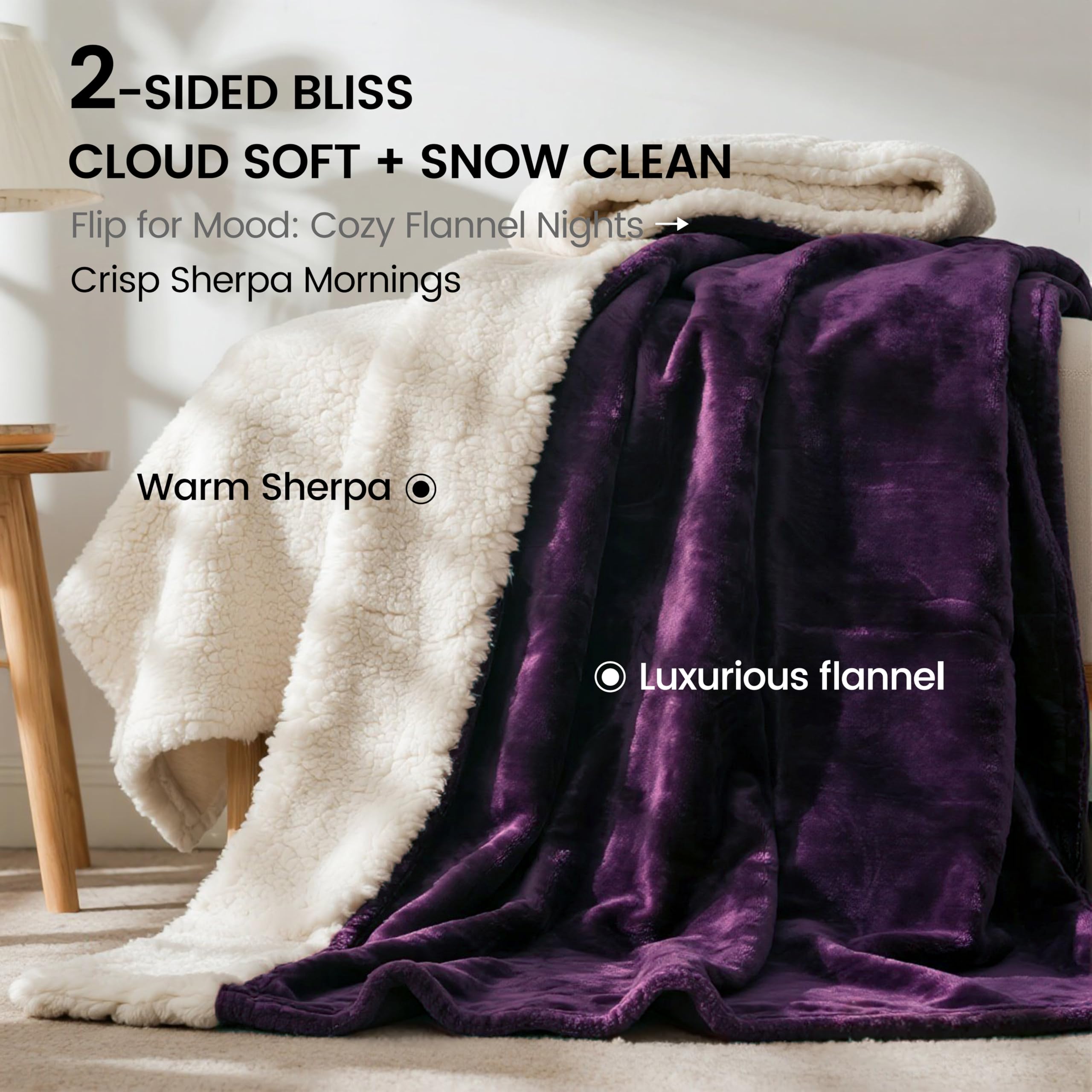 gogobunny flanelle recto gros plan, toucher soyeux confortable