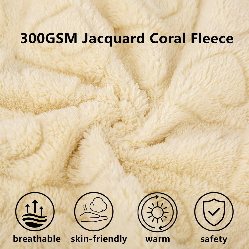 gogobunny gros plan polaire 300GSM dévoilant texture moelleuse utile