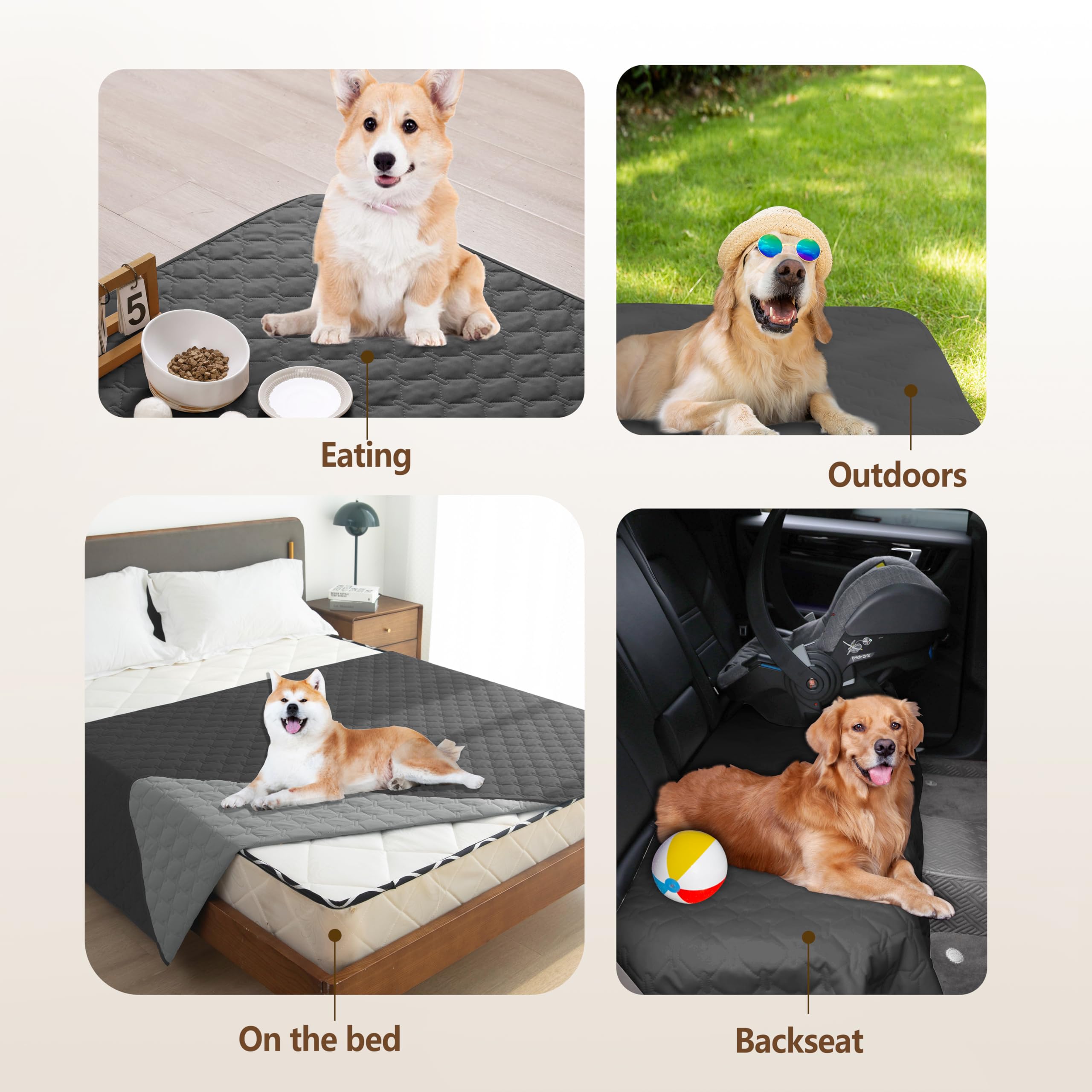 gogobunny réversible montrant deux couleurs pour adaptation décor