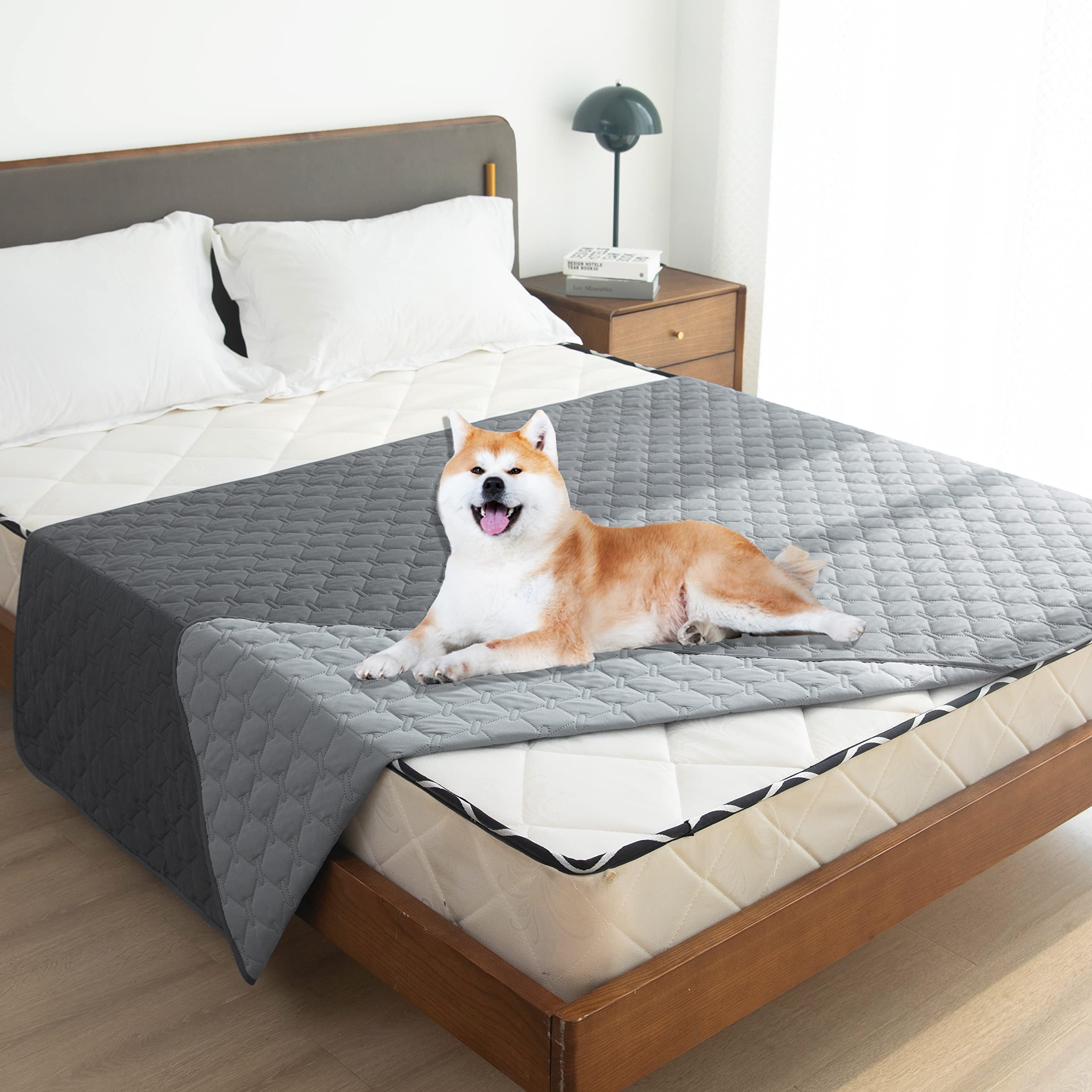 gogobunny couverture couvrant un lit pour protection anti-taches