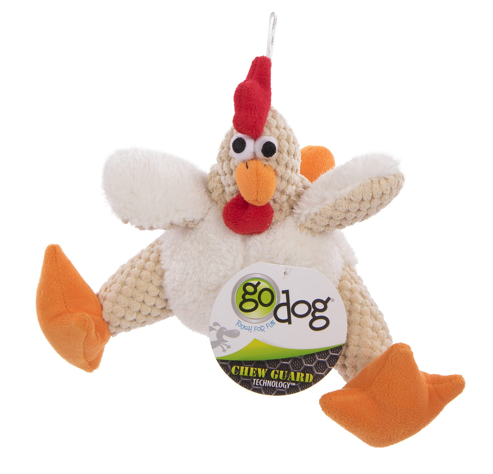 goDog coq peluche comme compagnon de câlin pour confort apaisant