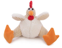 goDog coq peluche face avant montrant design amusant et attrait visuel