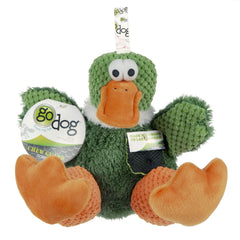 goDog peluche à carreaux gros plan, texture agréable et résistance