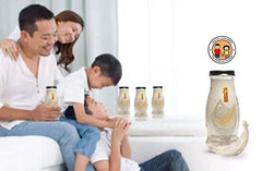 Golden Nest étiquette détail lisible indiquant sans sucre et sans conservateurs