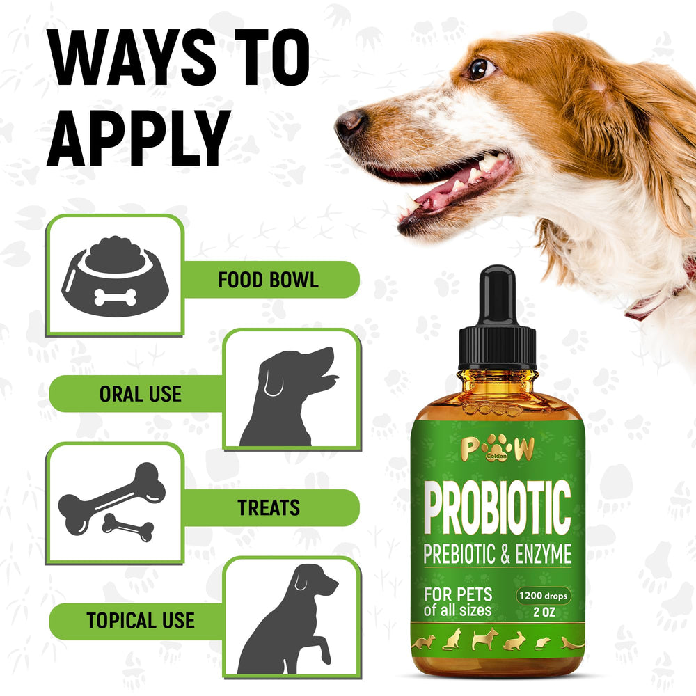 Golden Paw dosage ajouté dans la nourriture pour une administration simple