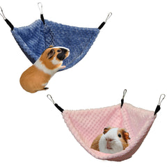 GOMICRAFT hamac d'angle lot de deux montrant l'ensemble suspendu, confort immédiat