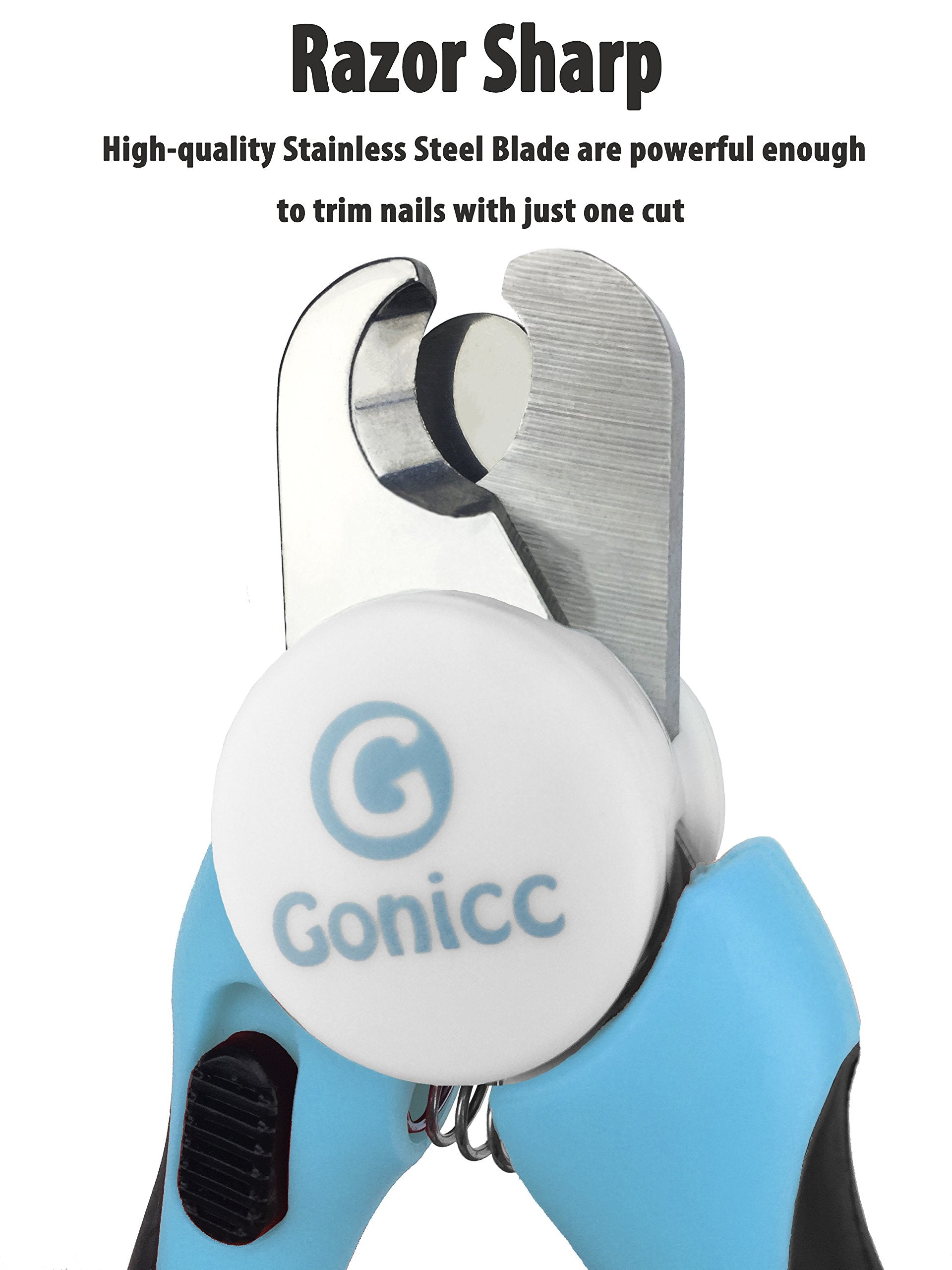 gonicc butée de sécurité visible protégeant le quick