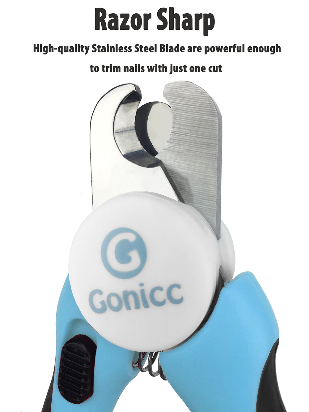 gonicc butée de sécurité visible protégeant le quick