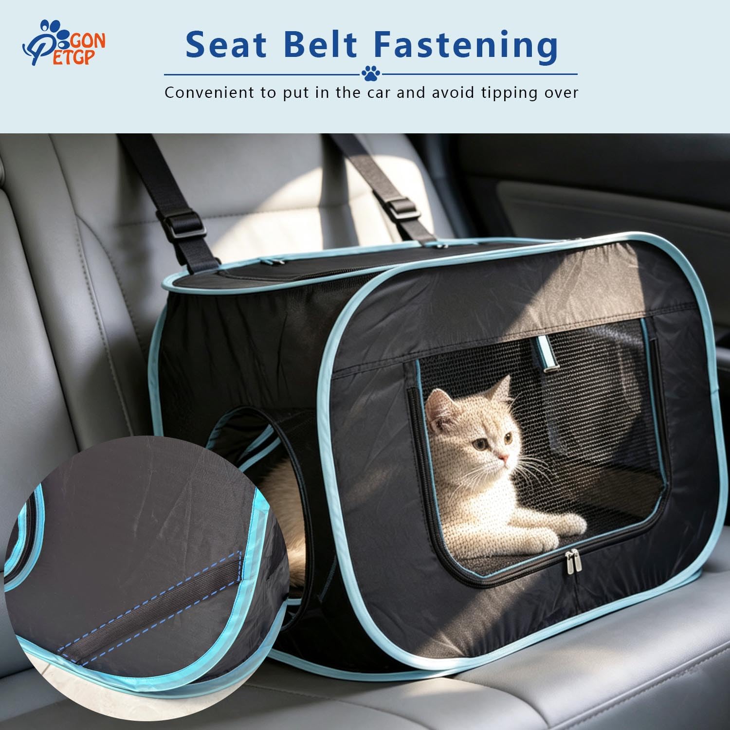GONPETGP sac de transport plié pour portabilité pratique