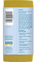 Gonzo gros plan texture montrant la surface adhérente et son efficacité