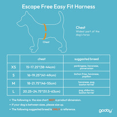 Gooby anneau de laisse POM solide pour sécurité de la promenade