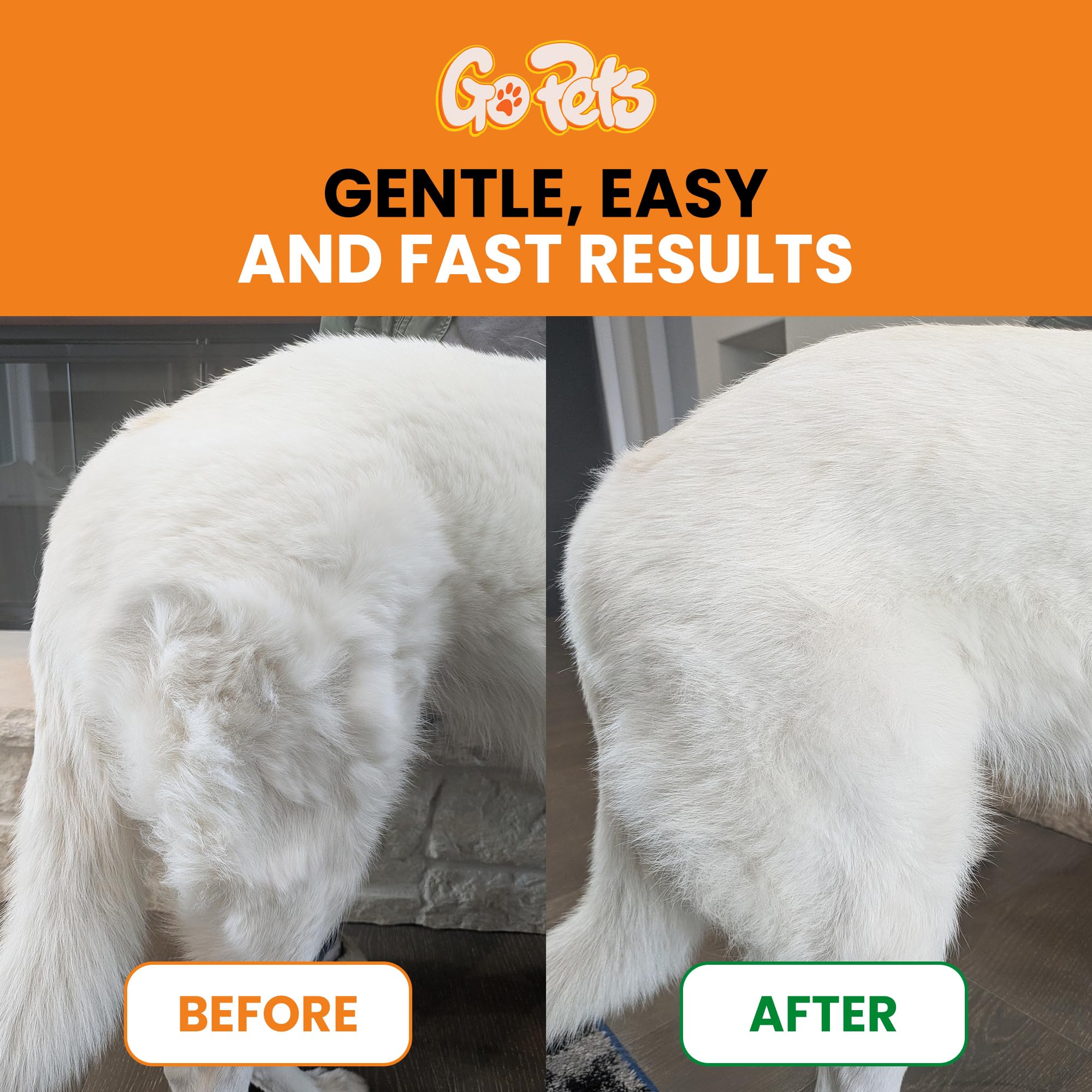GoPets gros plan sur picots montrant précision et confort