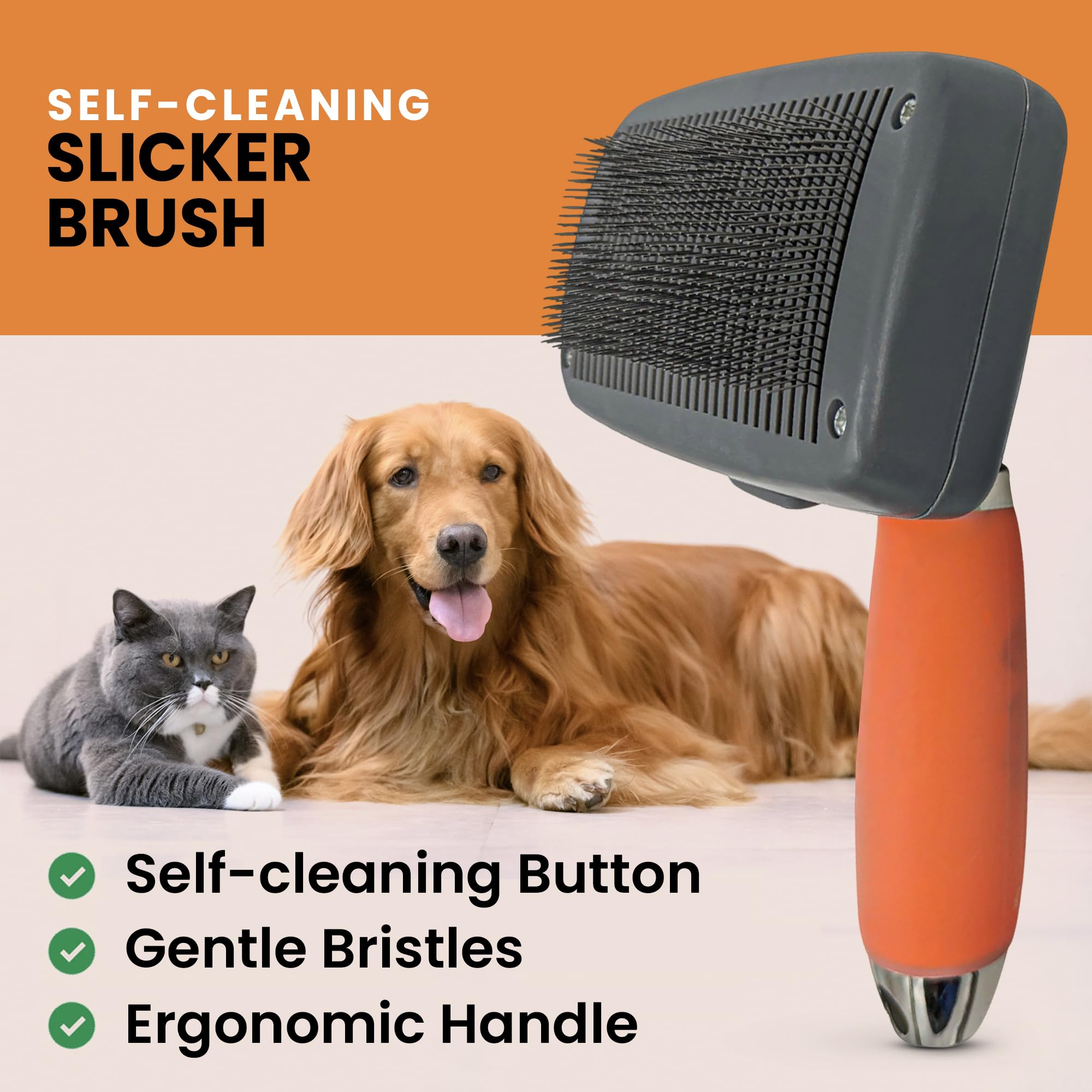 GoPets bouton rétractable illustrant nettoyage rapide et hygiène