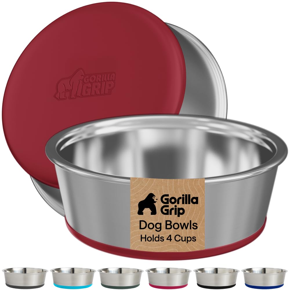 GORILLA GRIP bol avant rouge robuste et visible, facilite le repérage