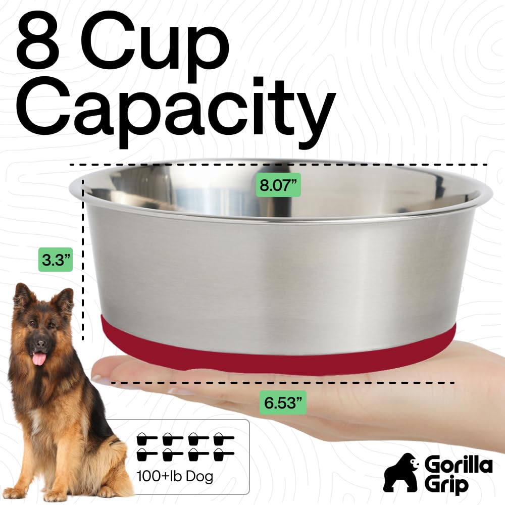 GORILLA GRIP base silicone angle, adhérence et protection du sol
