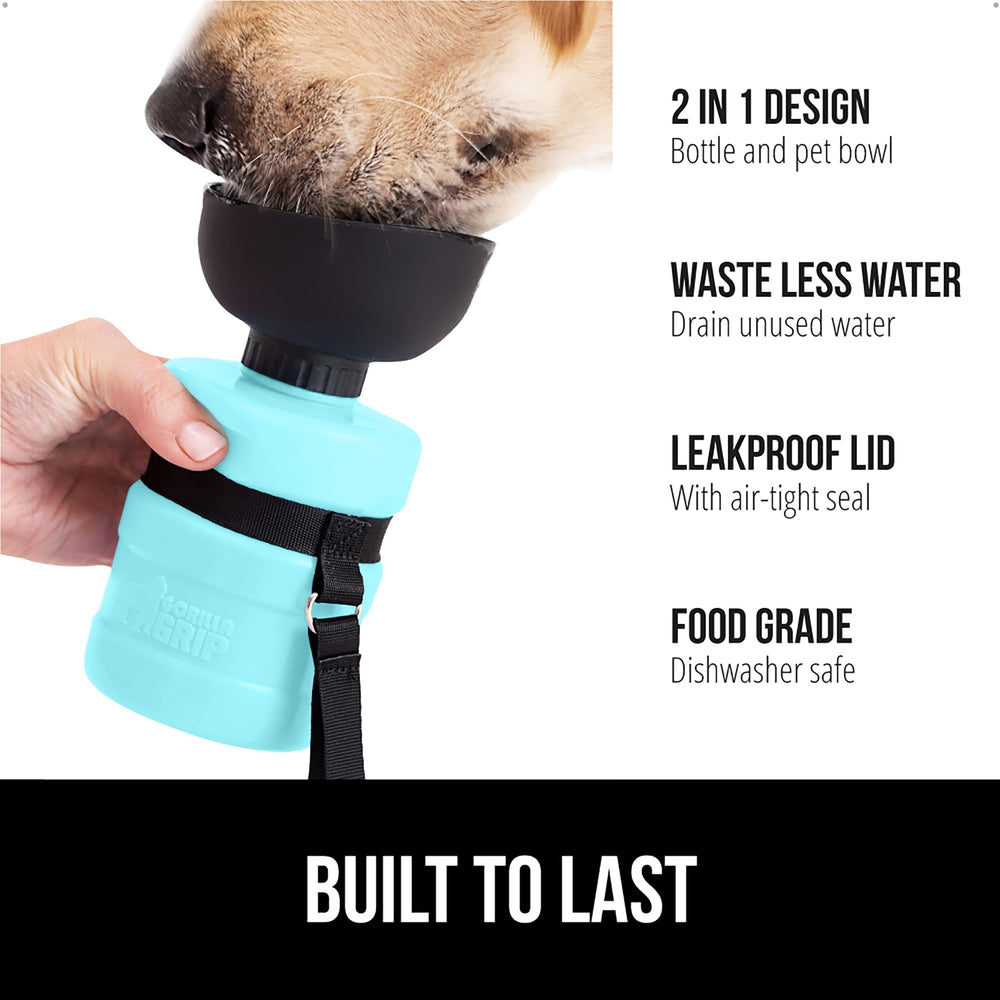 GORILLA GRIP bol en silicone plié facilite boisson hygiénique