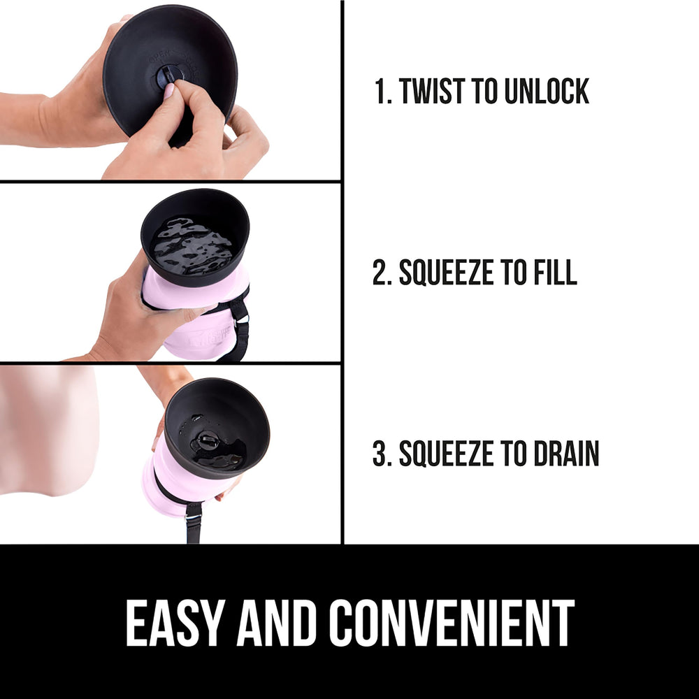 GORILLA GRIP comparaison de taille 12oz illustrant capacité adaptée