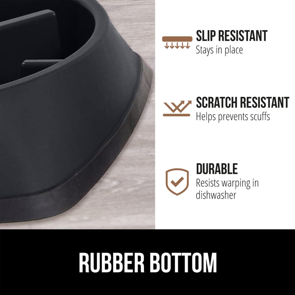GORILLA GRIP bol en usage avec chien explorant les zones pour ralentir la prise