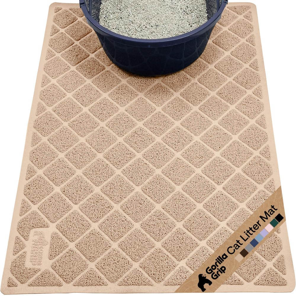 GORILLA GRIP vue avant du tapis montrant protection et format compact