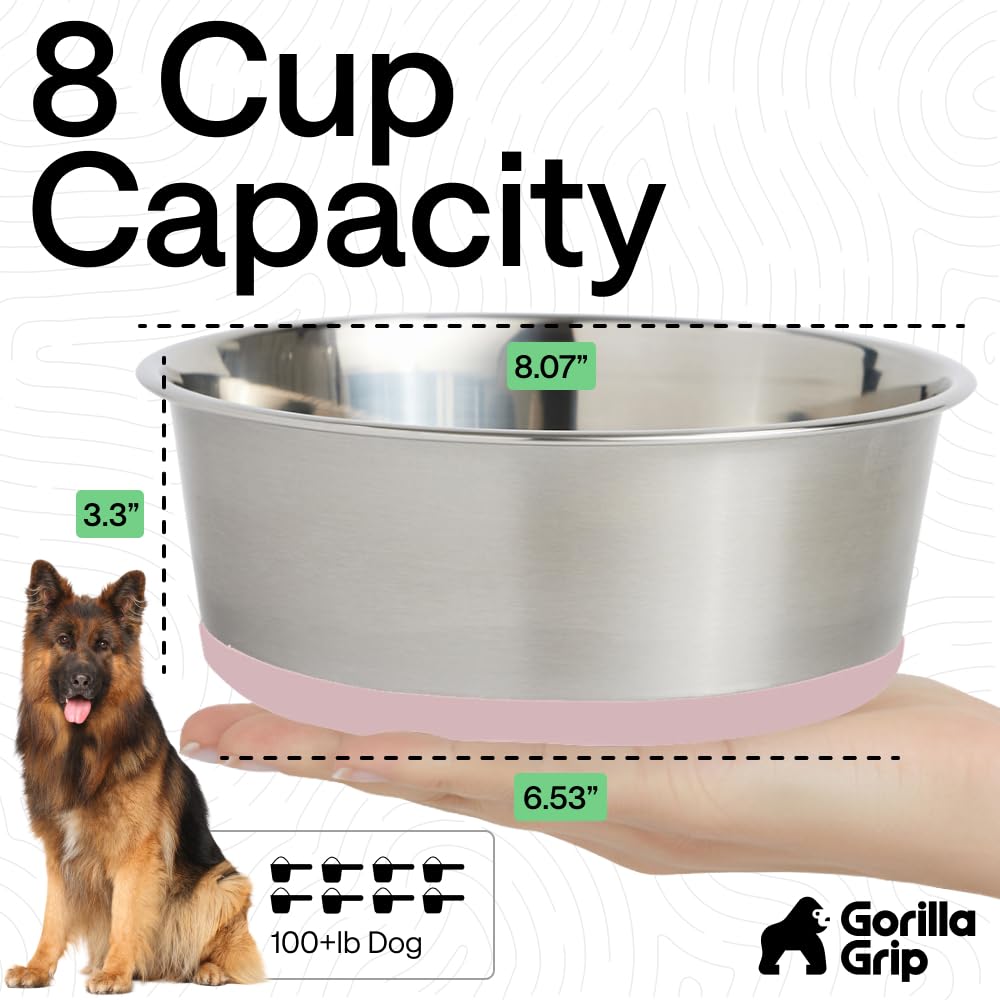 GORILLA GRIP base en silicone antidérapante, maintien et protection sol