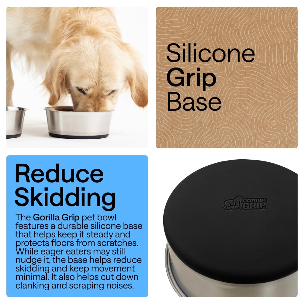 GORILLA GRIP base silicone antidérapante protège le sol et stabilise