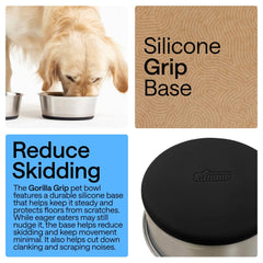 GORILLA GRIP base silicone antidérapante protège le sol et stabilise
