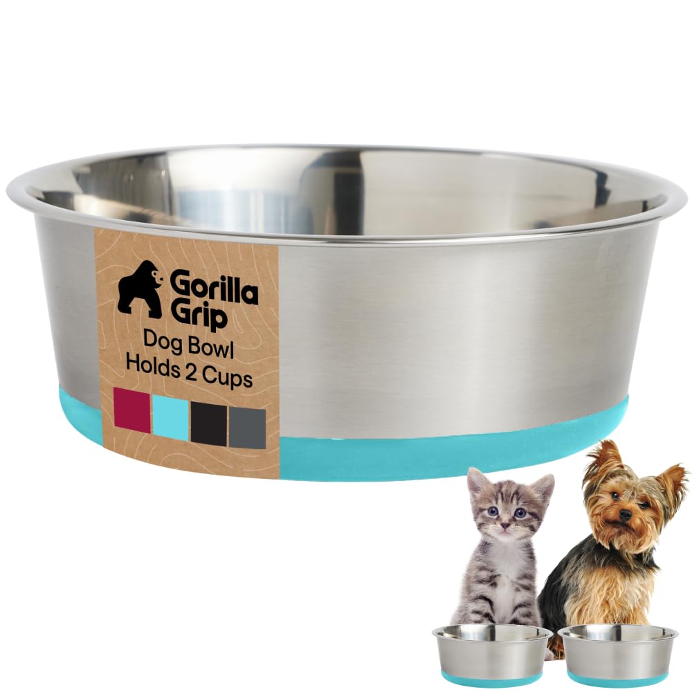 GORILLA GRIP gamelle inox face avant, durable et pratique