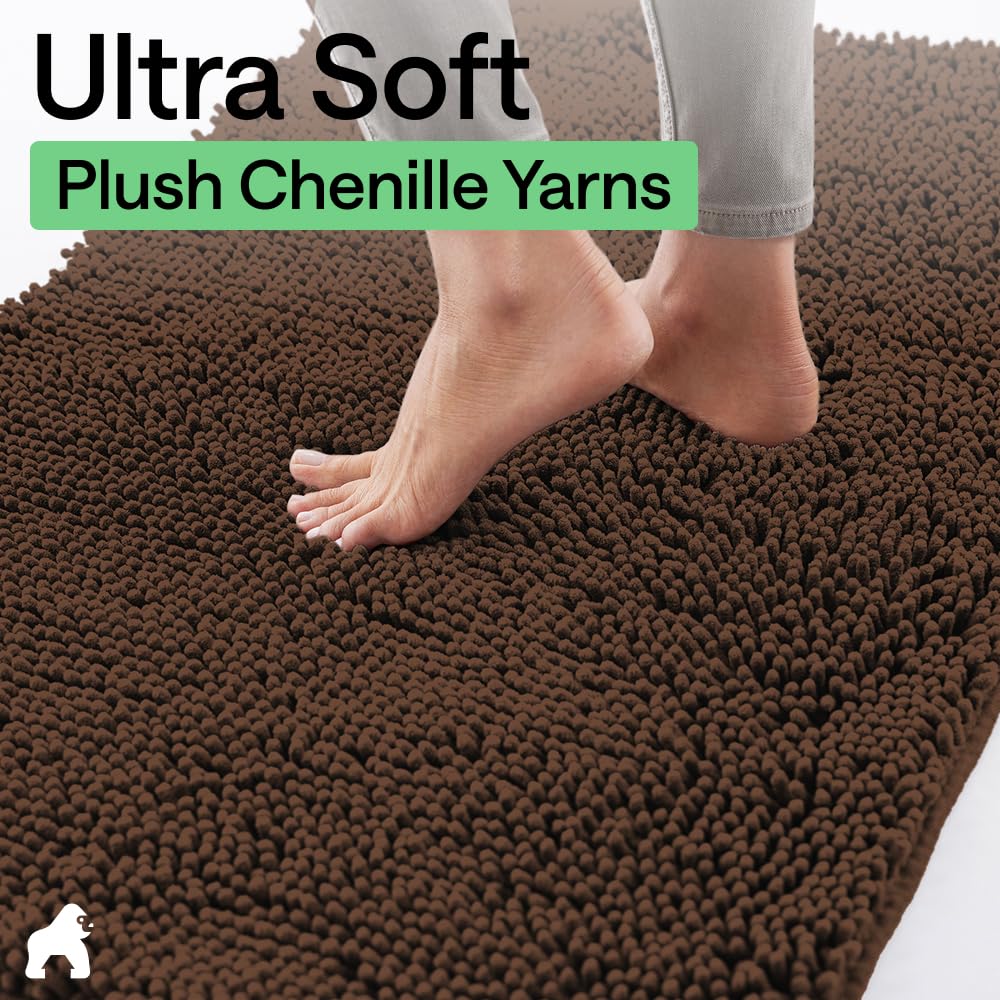 GORILLA GRIP tapis plié prêt pour lavage en machine et sèche-linge