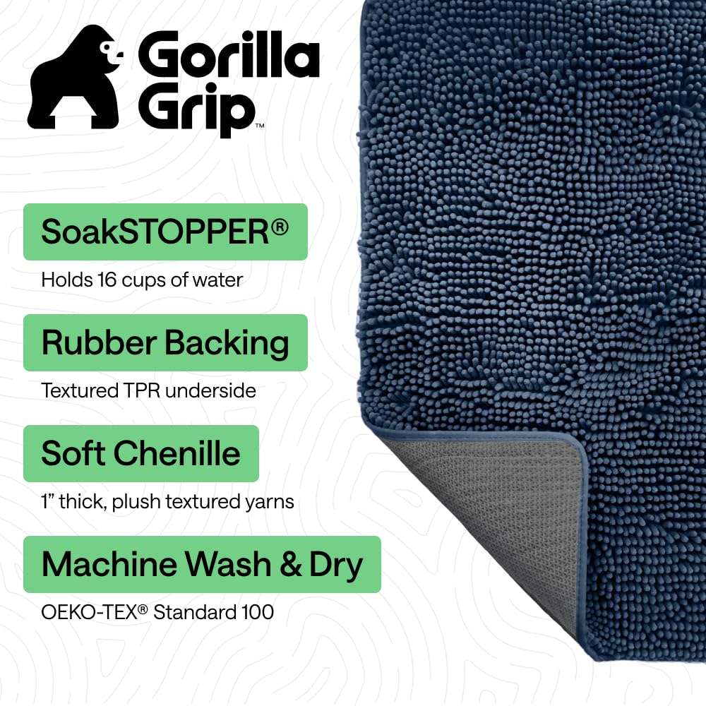 GORILLA GRIP dessous TPR antidérapant assure stabilité et sécurité