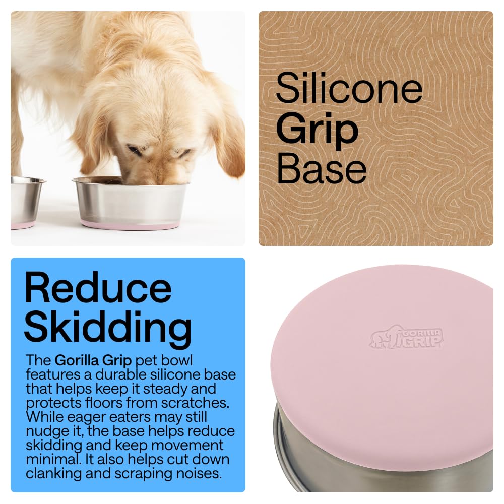 GORILLA GRIP base silicone antidérapante protège le sol et stabilise