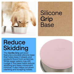 GORILLA GRIP base silicone antidérapante protège le sol et stabilise
