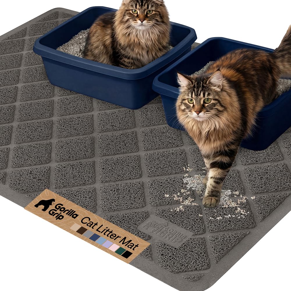 GORILLA GRIP tapis face avant montrant design et protection du sol