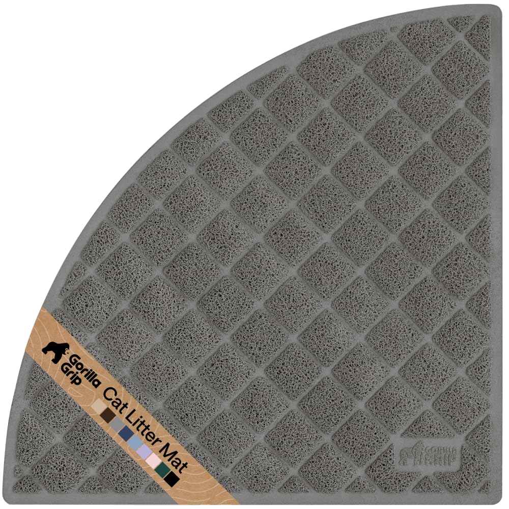 GORILLA GRIP tapis face avant montrant grande surface et zone anti-litière
