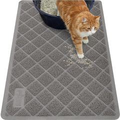 GORILLA GRIP tapis face avant, protège le sol et capture la litière