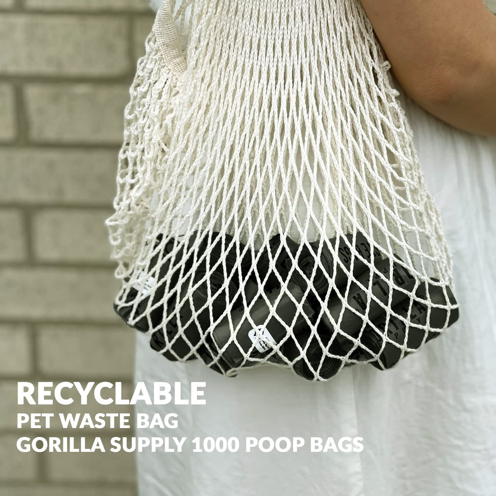 GORILLA SUPPLY mise en scène quotidienne avec laisse et sacs pour usage réel