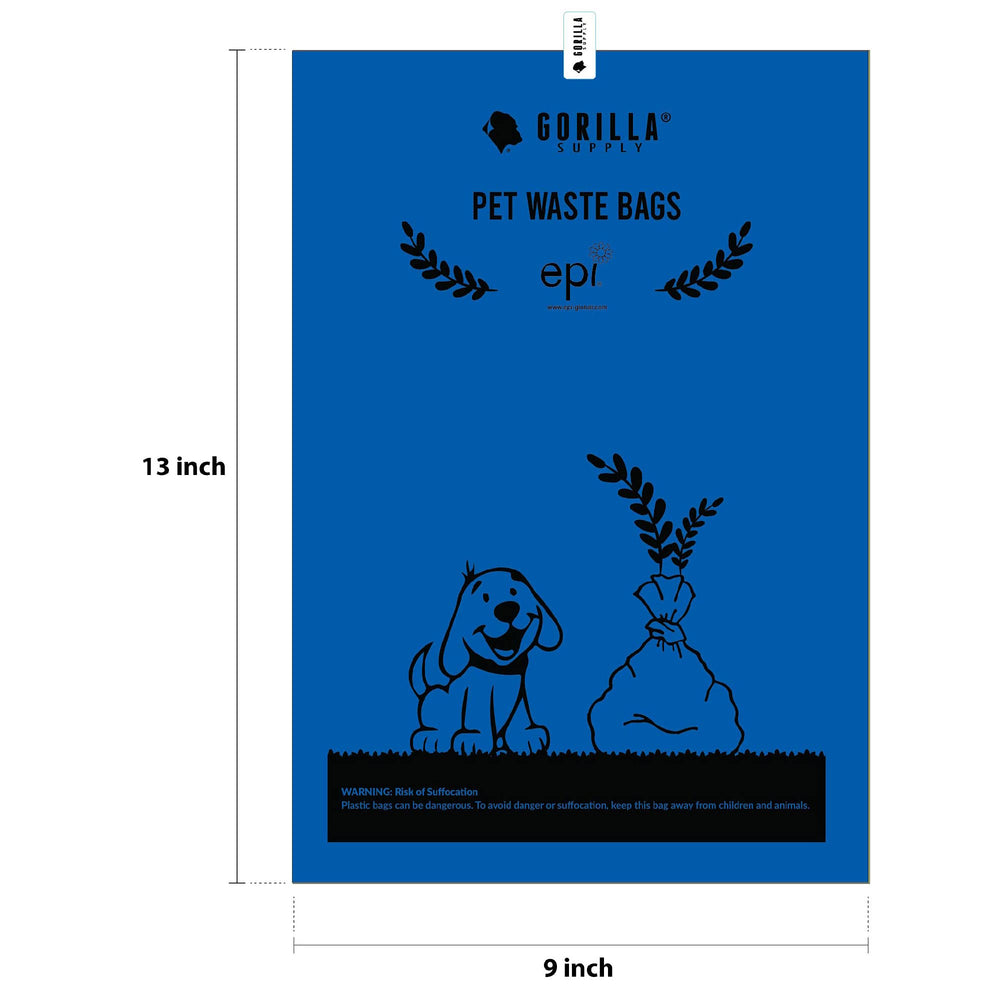 GORILLA SUPPLY sac utilisé lors d'une promenade, ramassage hygiénique simple
