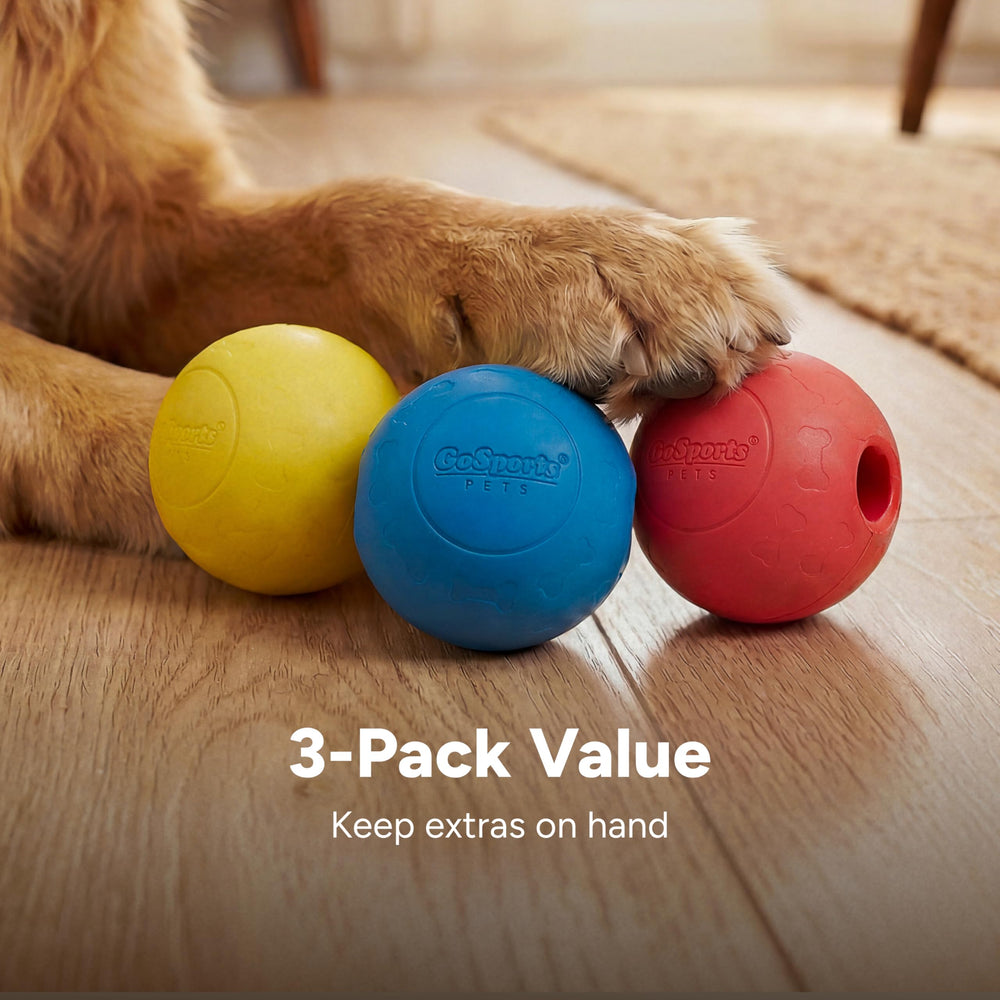 GoSports lot de trois balles en extérieur, visibilité et jeu prolongé