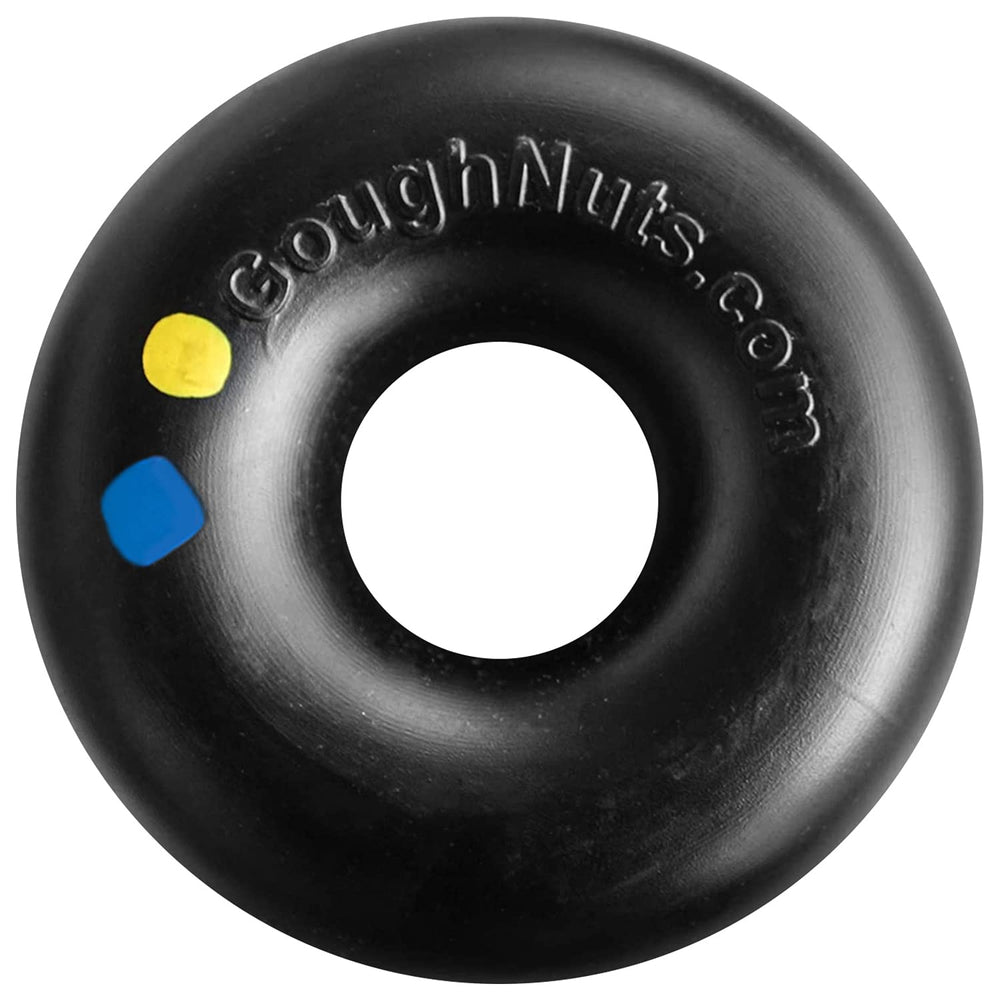 Goughnuts anneau face avant noir montrant forme résistante et durabilité